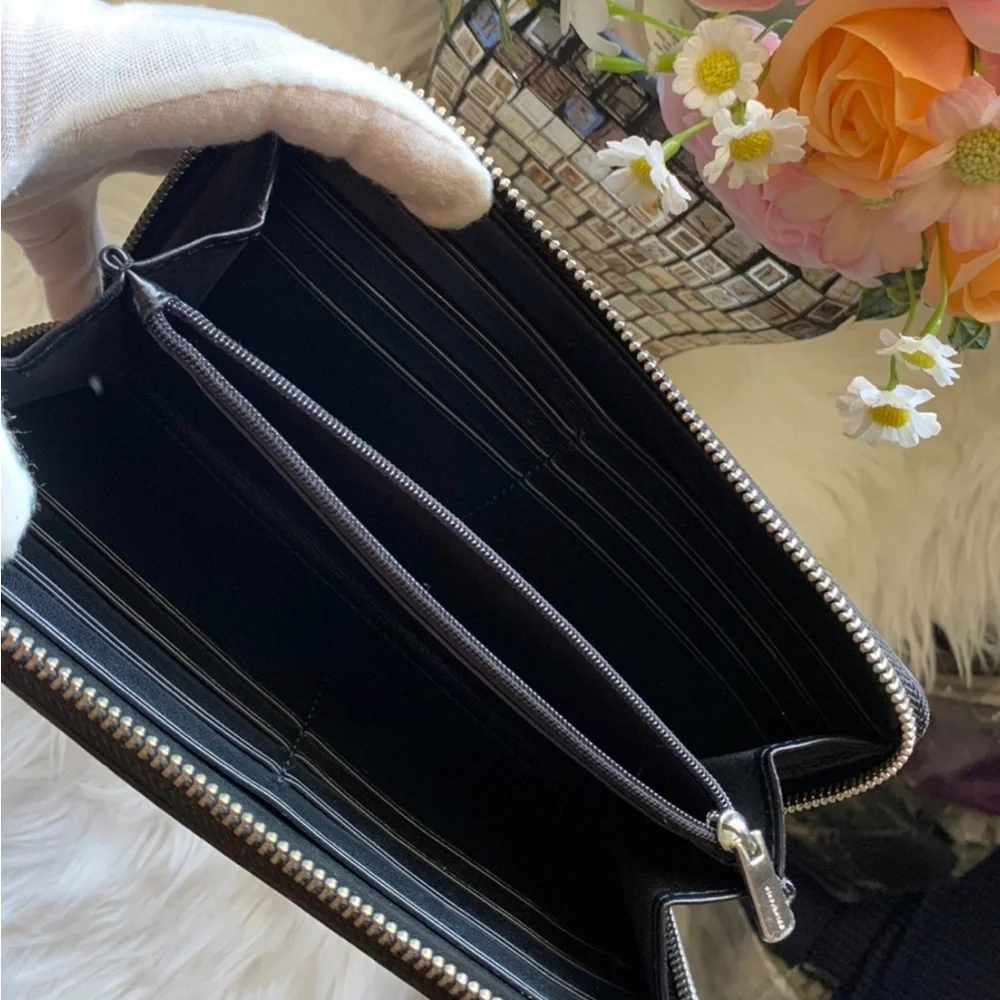 Coach Accordion Zip Wallet